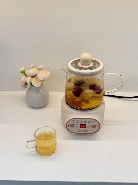 小南瓜迷你分体玻璃养生壶一人食办公室电炖杯水杯小型电热杯1