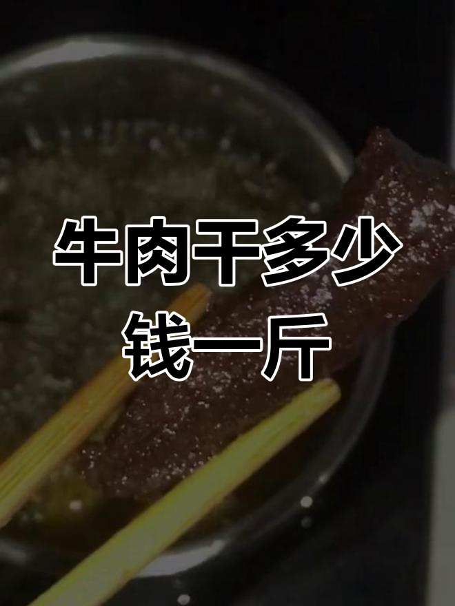 内蒙古牛肉干价格揭秘