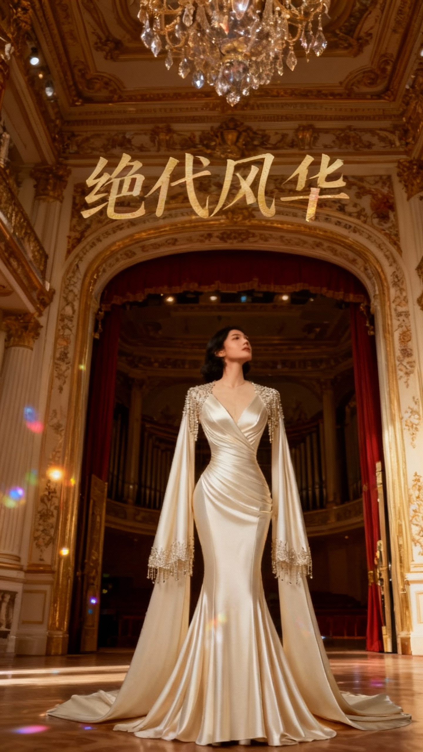 鱼尾晚礼服，华丽精致之选