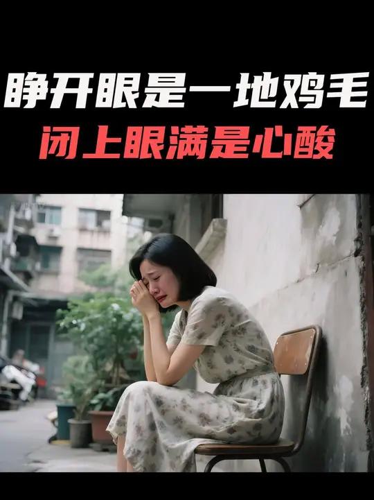多少女人,穿着廉价的衣服,过着憋屈的日子。睁开眼是一地鸡毛,闭上眼满是心酸。和父母不敢诉苦