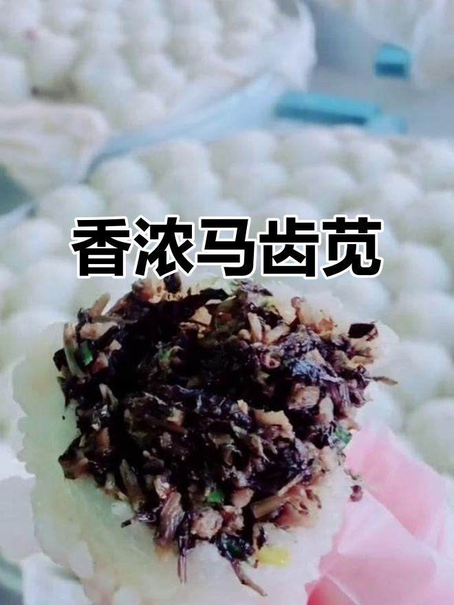 马齿苋炒肉,香气扑鼻,油润可口,吃一次就停不下来!