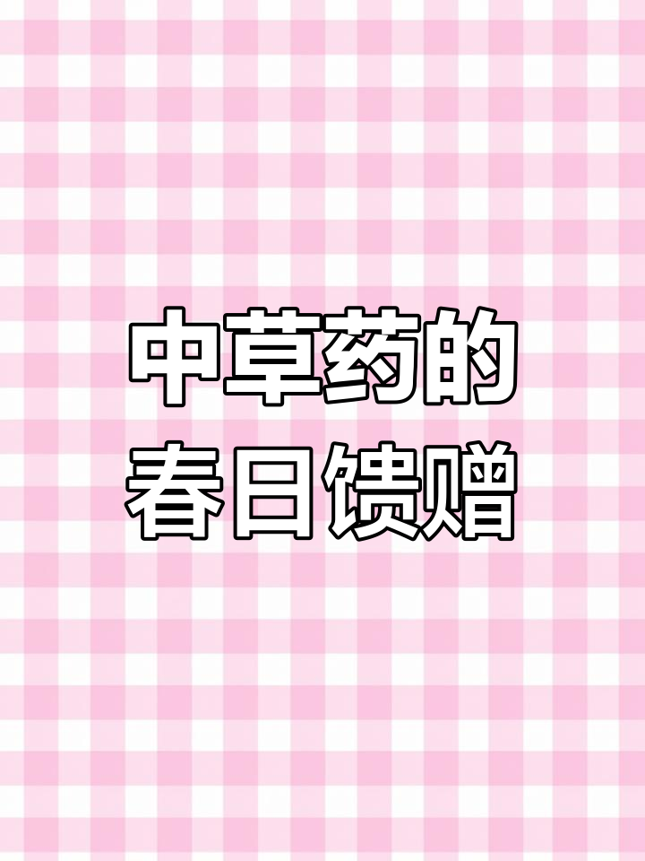 春天里的中草药与野菜