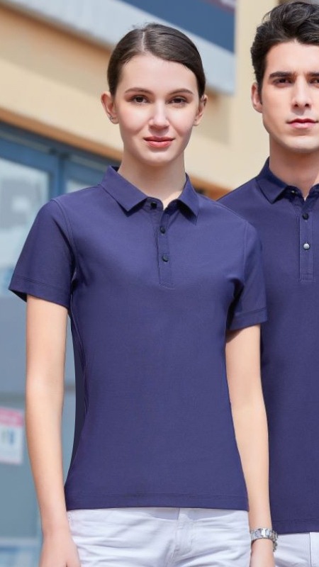 工作服男长袖翻领t恤广告衫POLO企业文化衫厂服工衣定制印l