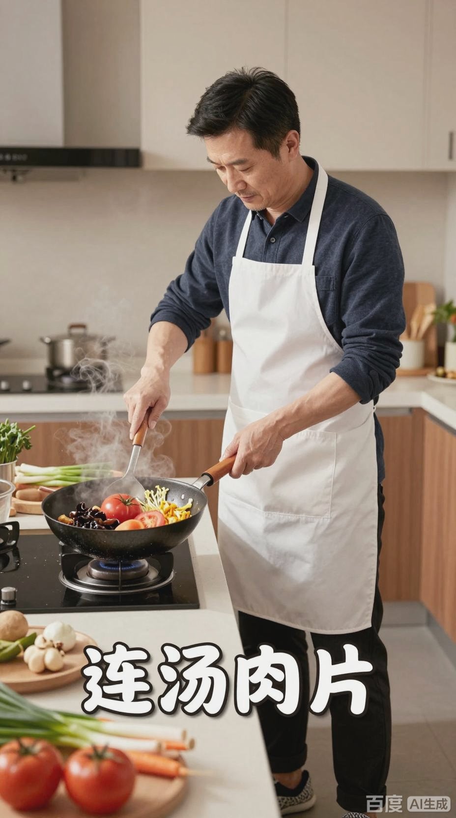 连汤肉片：河南特色美食制作