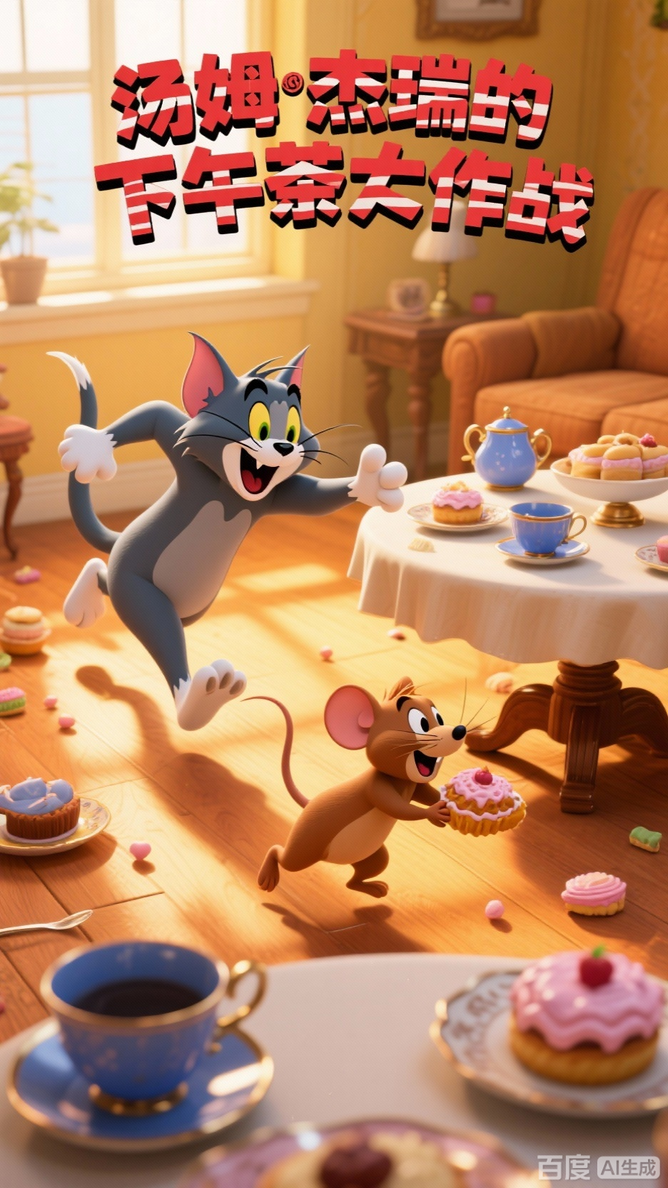 汤姆与杰瑞的悠闲下午茶