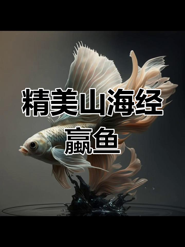 山海经中的蠃鱼,每一幅都惊艳绝美,你最喜欢哪一款?