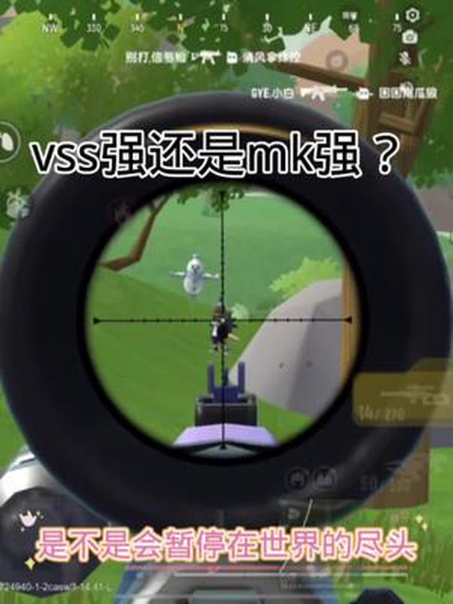 vss强还是妹控强 香肠派对坚持和努力 香肠派对枪械搭配