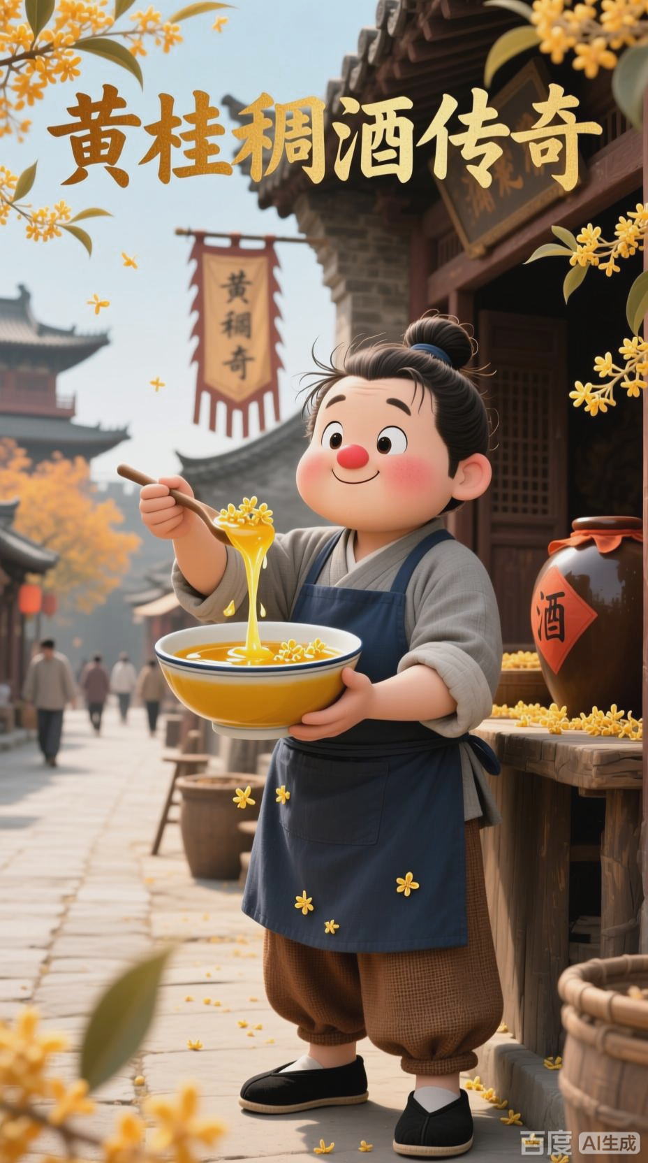 黄桂稠酒:穿越千年的甜蜜诱惑