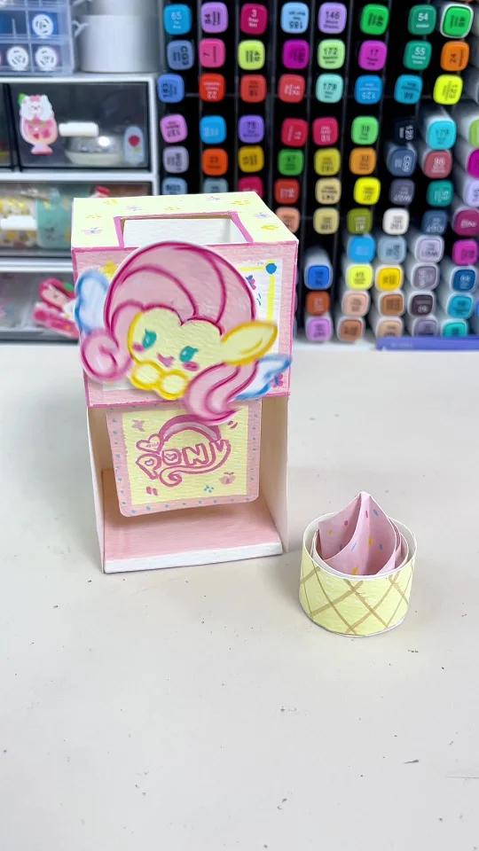 自制柔柔冰淇淋机～好看又好玩