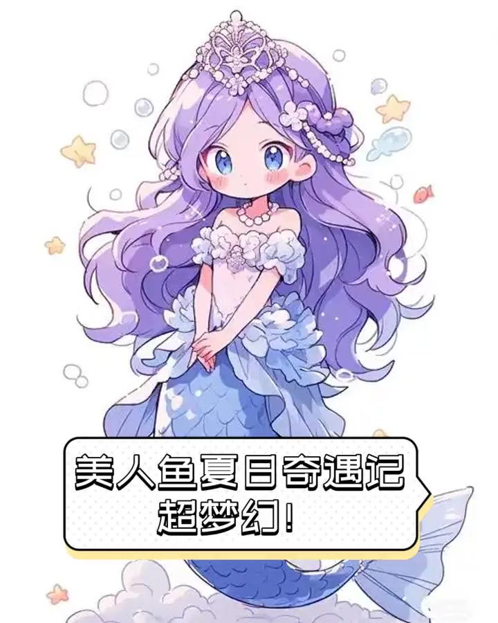 美人鱼夏日奇遇记,超梦幻!