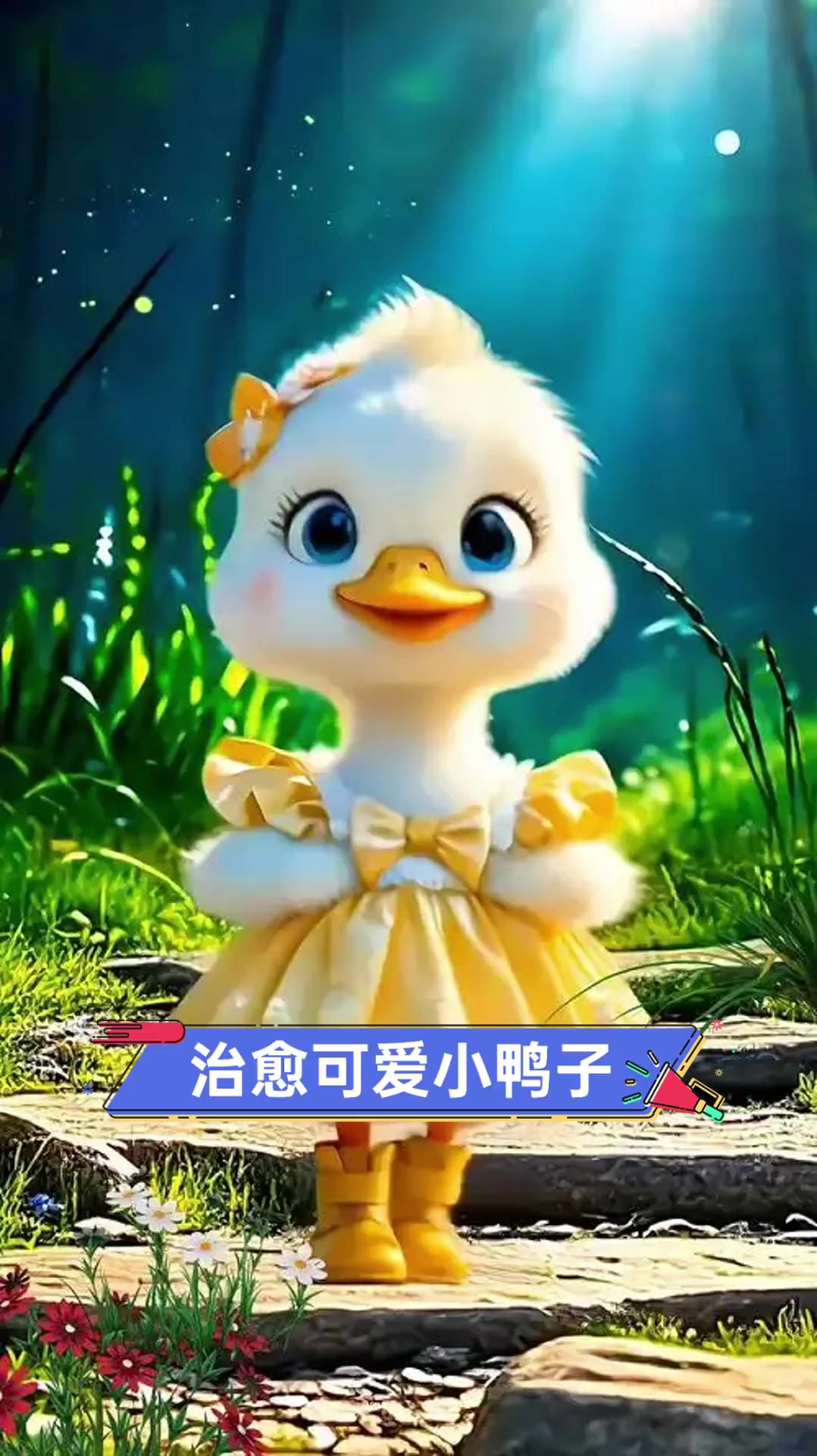 治愈可爱小鸭子