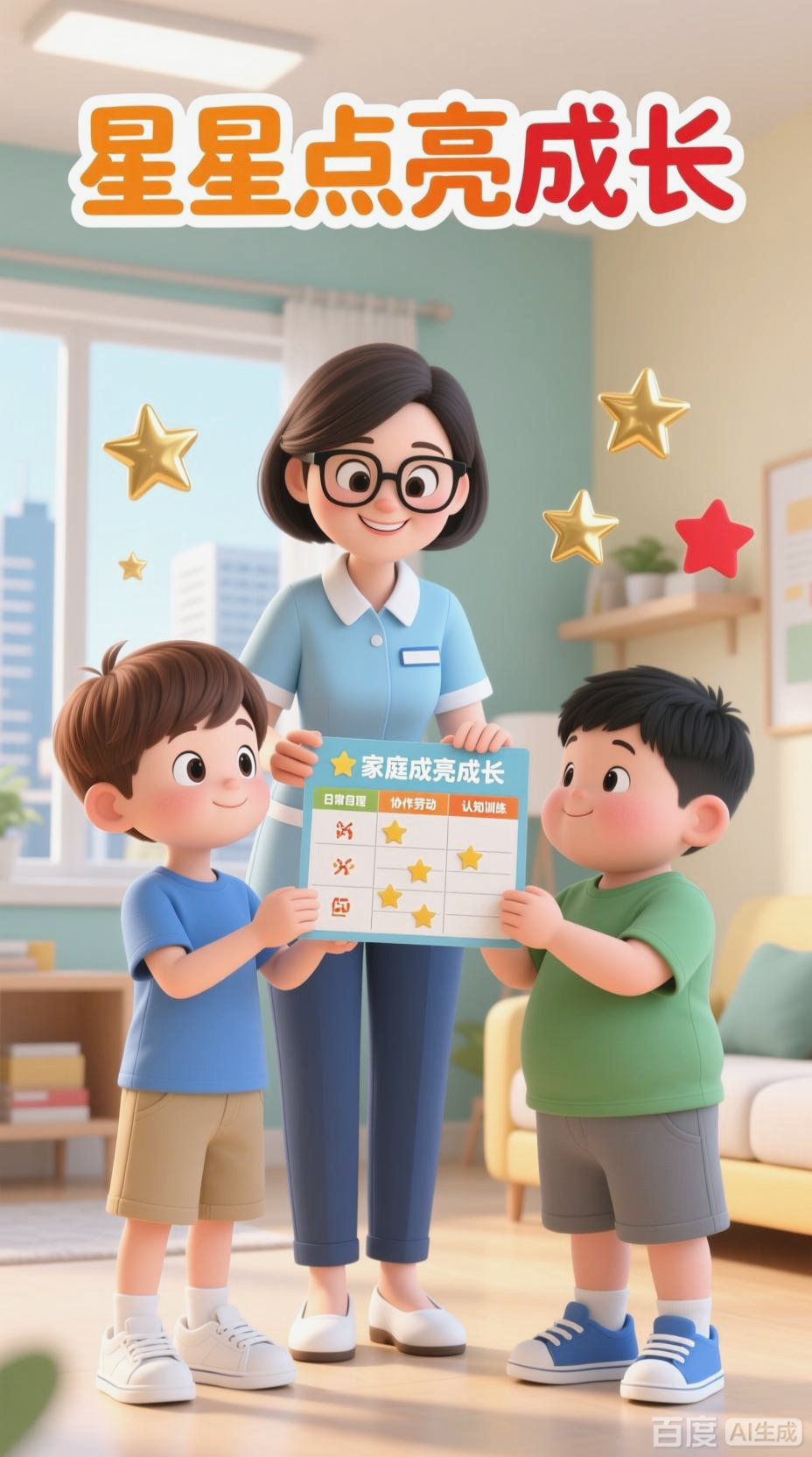星星卡片助力自闭症儿童成长