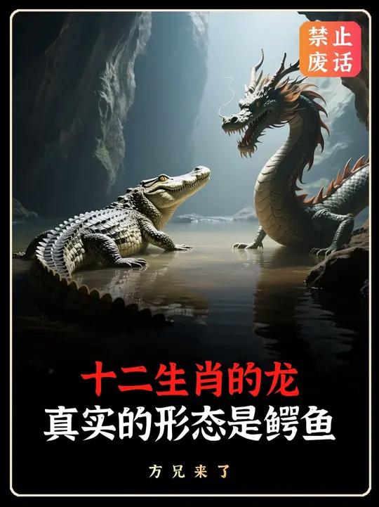 为什么说龙其实就是鳄鱼!