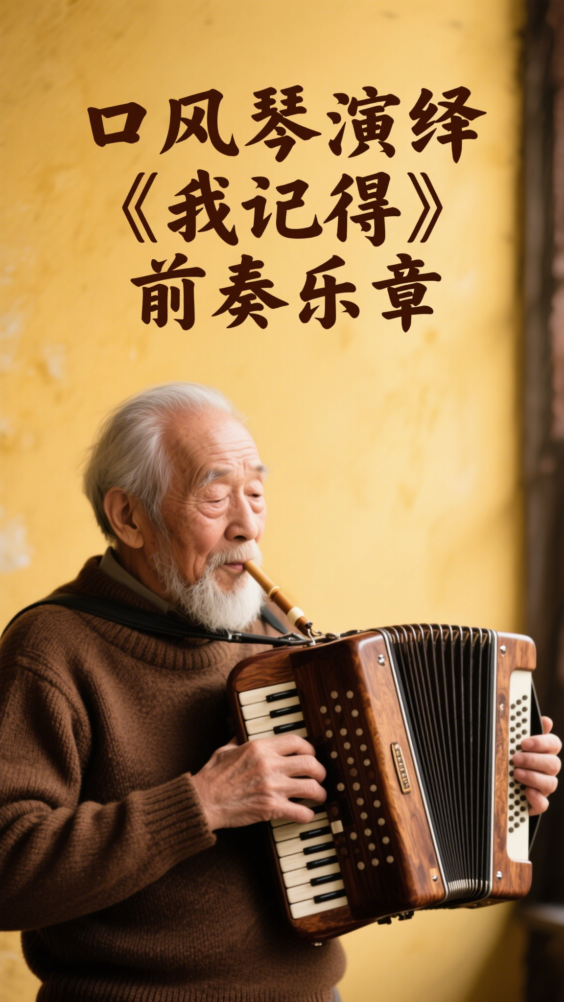 口风琴演绎《我记得》前奏乐章