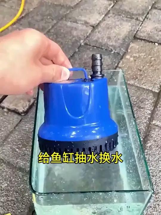 鱼缸底吸水泵 给鱼缸抽水换水就用这个底吸潜水泵
