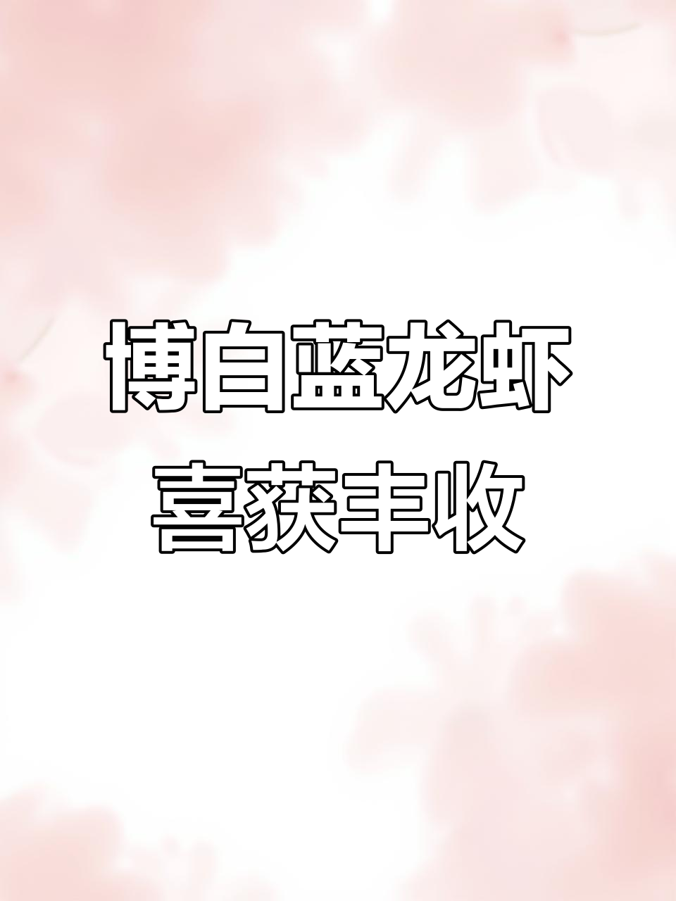 广西博白宁潭镇蓝龙虾丰收,超百斤大龙现身