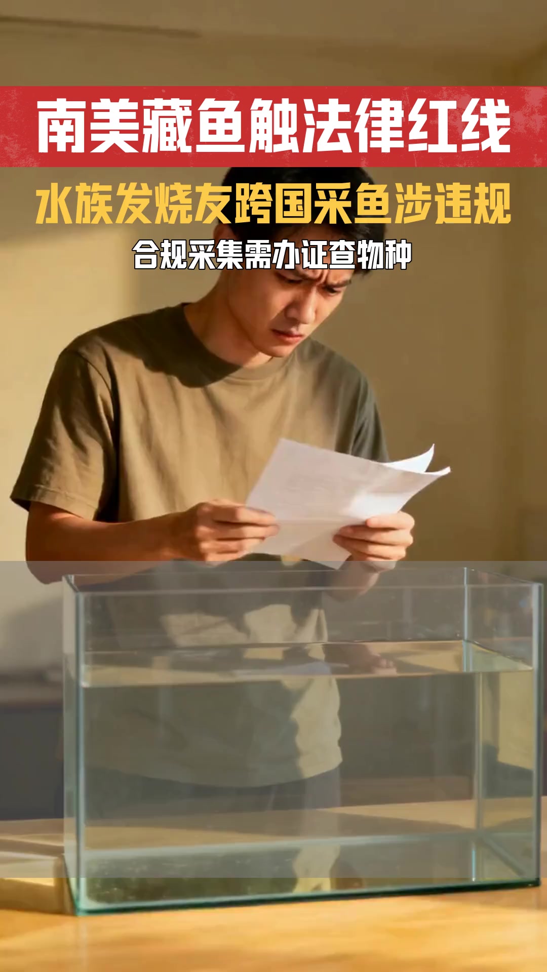 看看水族发烧友的南美珍藏 涉及跨国采集鱼类是否符合国际野生动物保护法规