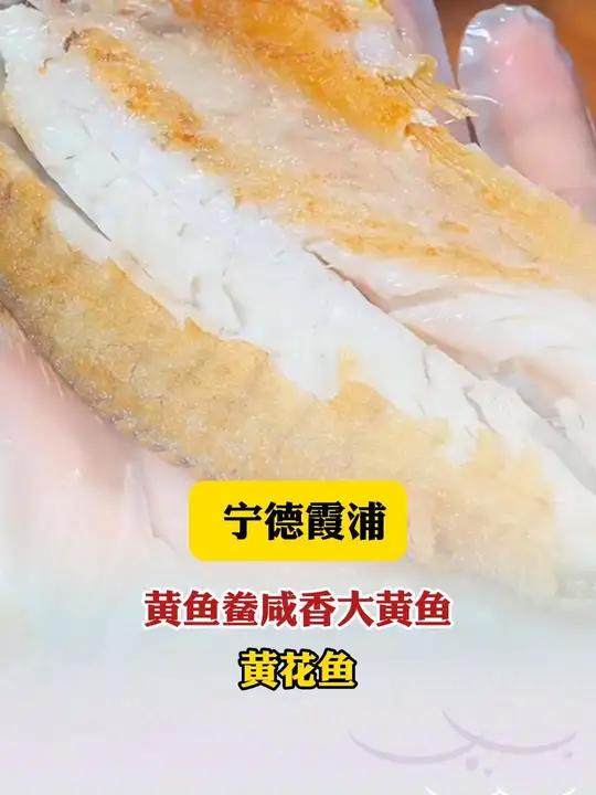 这种霞浦沿海最爱的黄鱼鲞你吃过吗 黄鱼鲞 宁德大黄鱼 黄花鱼 海鲜水产 肉质鲜嫩