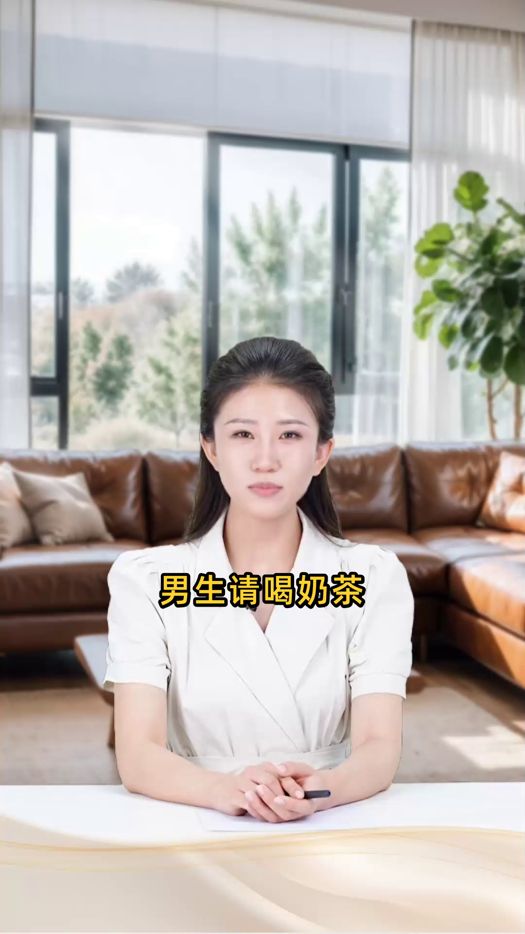 男生请喝奶茶高情商回复
