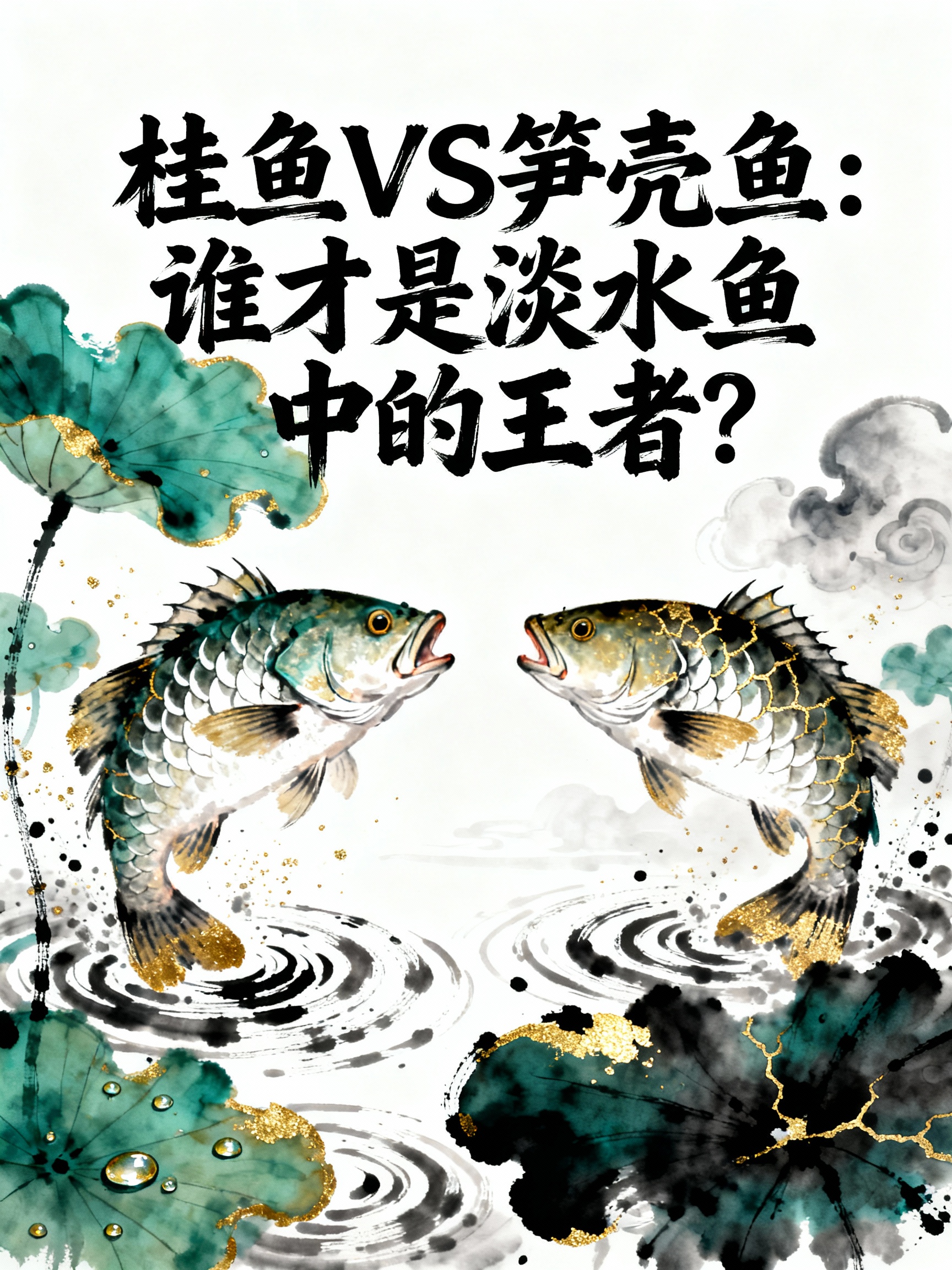 桂鱼VS笋壳鱼：谁才是淡水鱼中的王者？