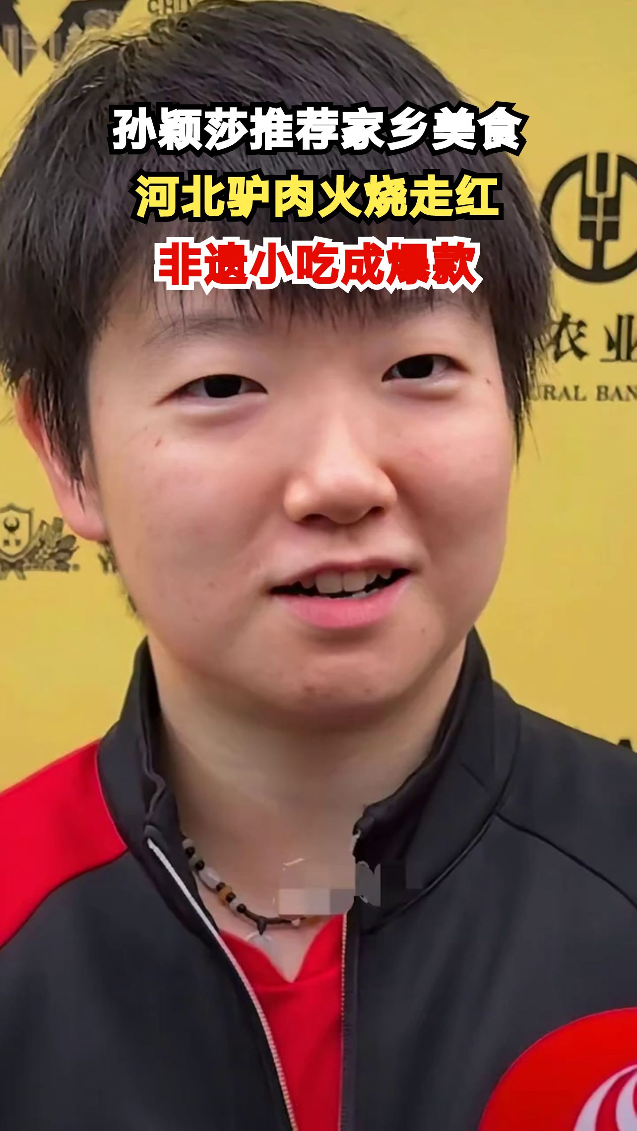 冠军同款美食大揭秘！孙颖莎力荐的河北驴肉火烧到底有多香？