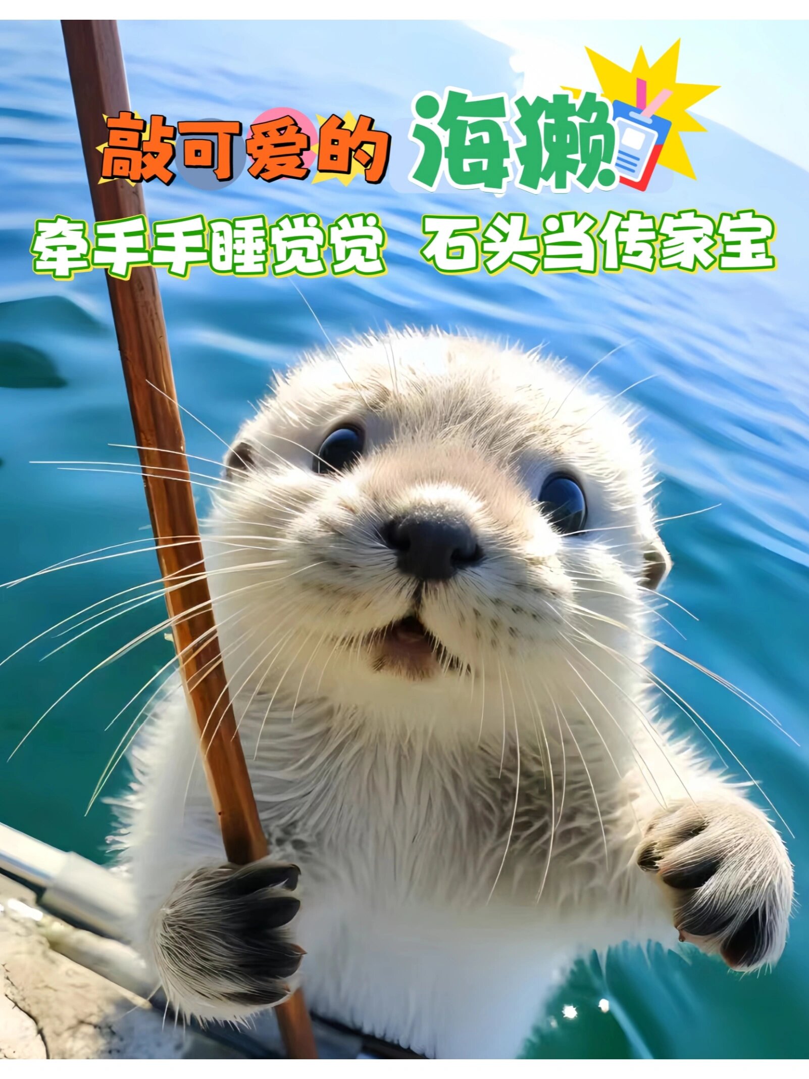 「科普海洋」海獭:姨姨蜀黍们,我可爱嘛?