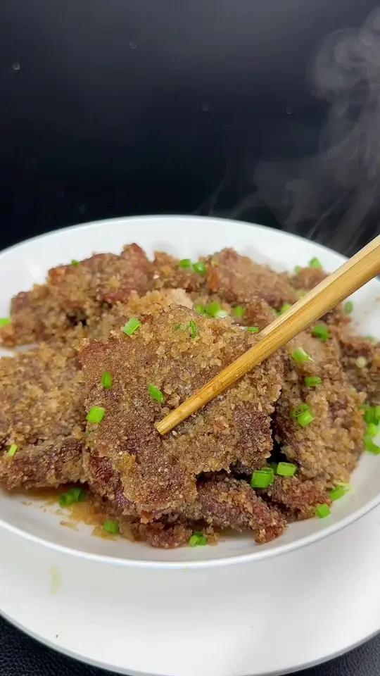 安徽渣肉的正确吃法