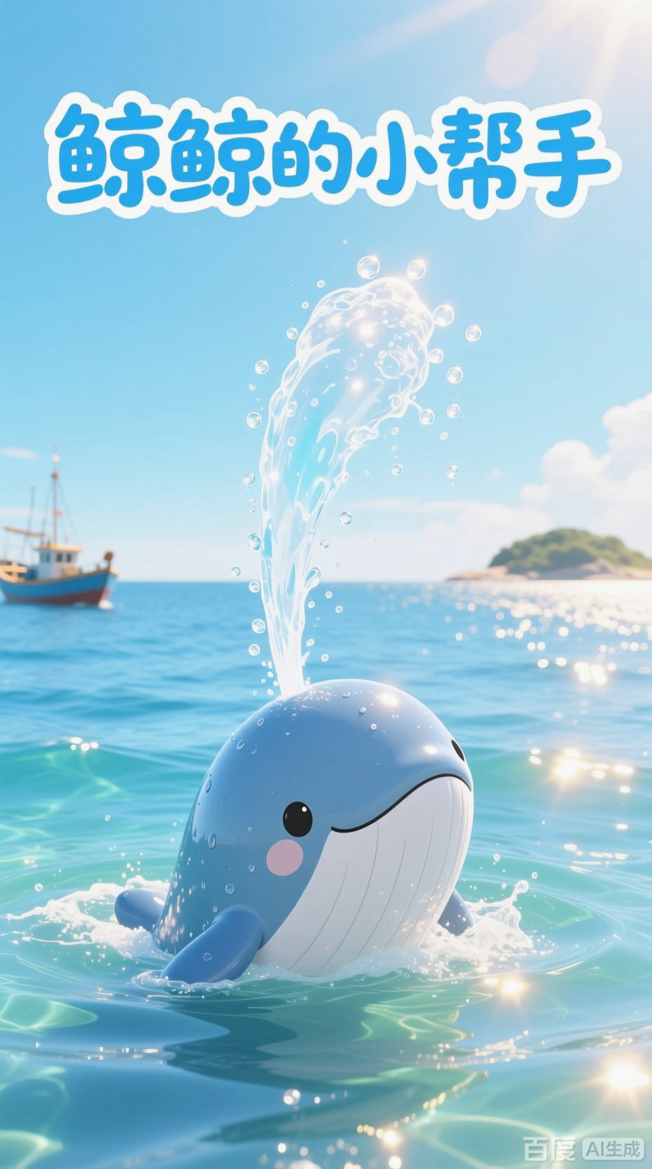 小鲸鱼鲸鲸的成长与改变