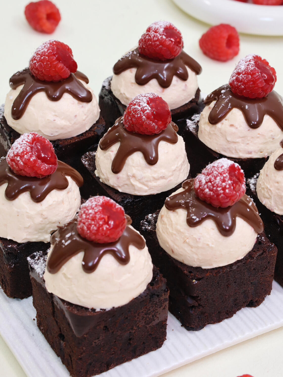 公主请吃蛋糕～巨浓郁巧克力树莓蛋糕