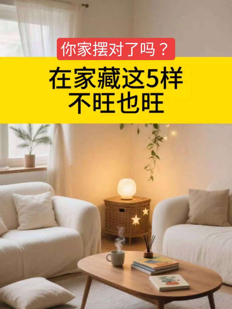 家里藏好这5宝,财气自然上门找!你家摆对了吗?客厅挂画阳台葫芦……最后一个最关键!创作灵感