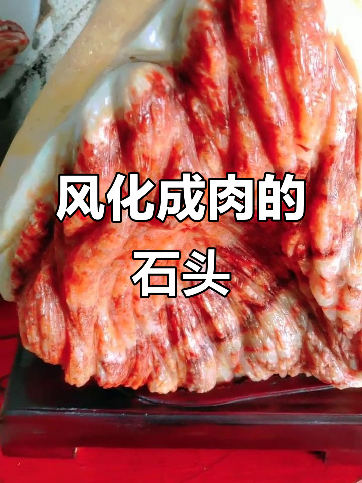 四川猪肉石，风化多年竟成美食模样！