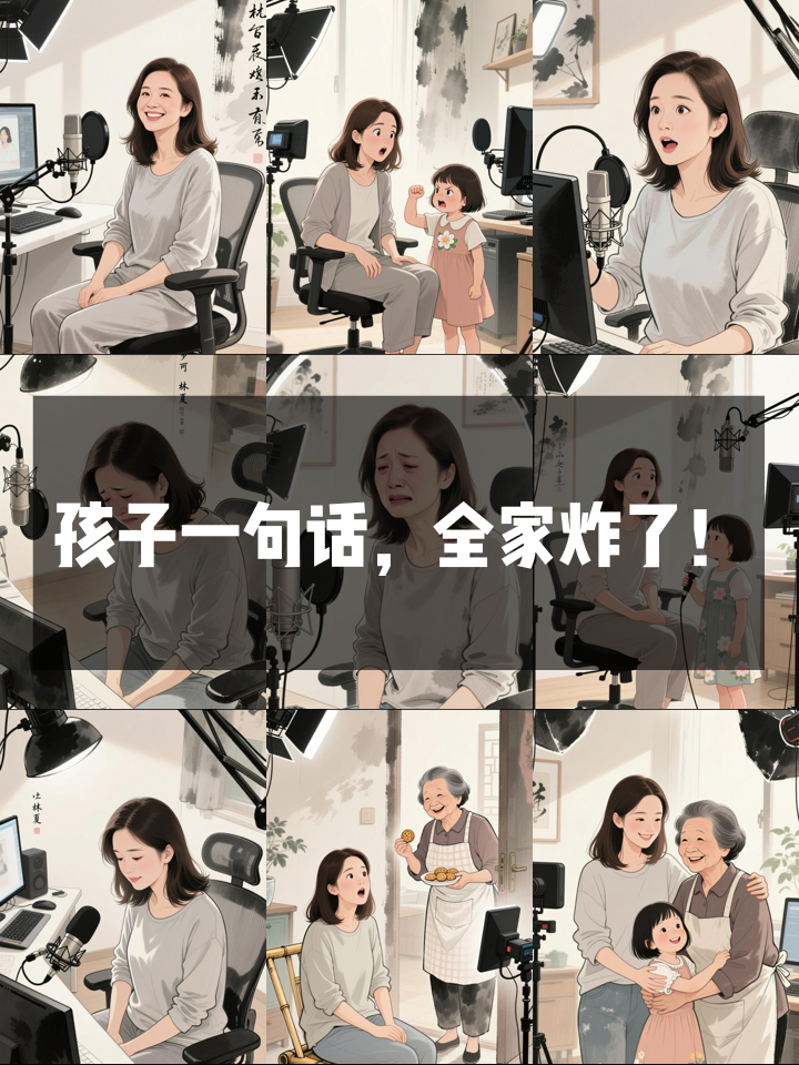 5岁女儿当众揭穿妈妈秘密，结局反转暖哭全网