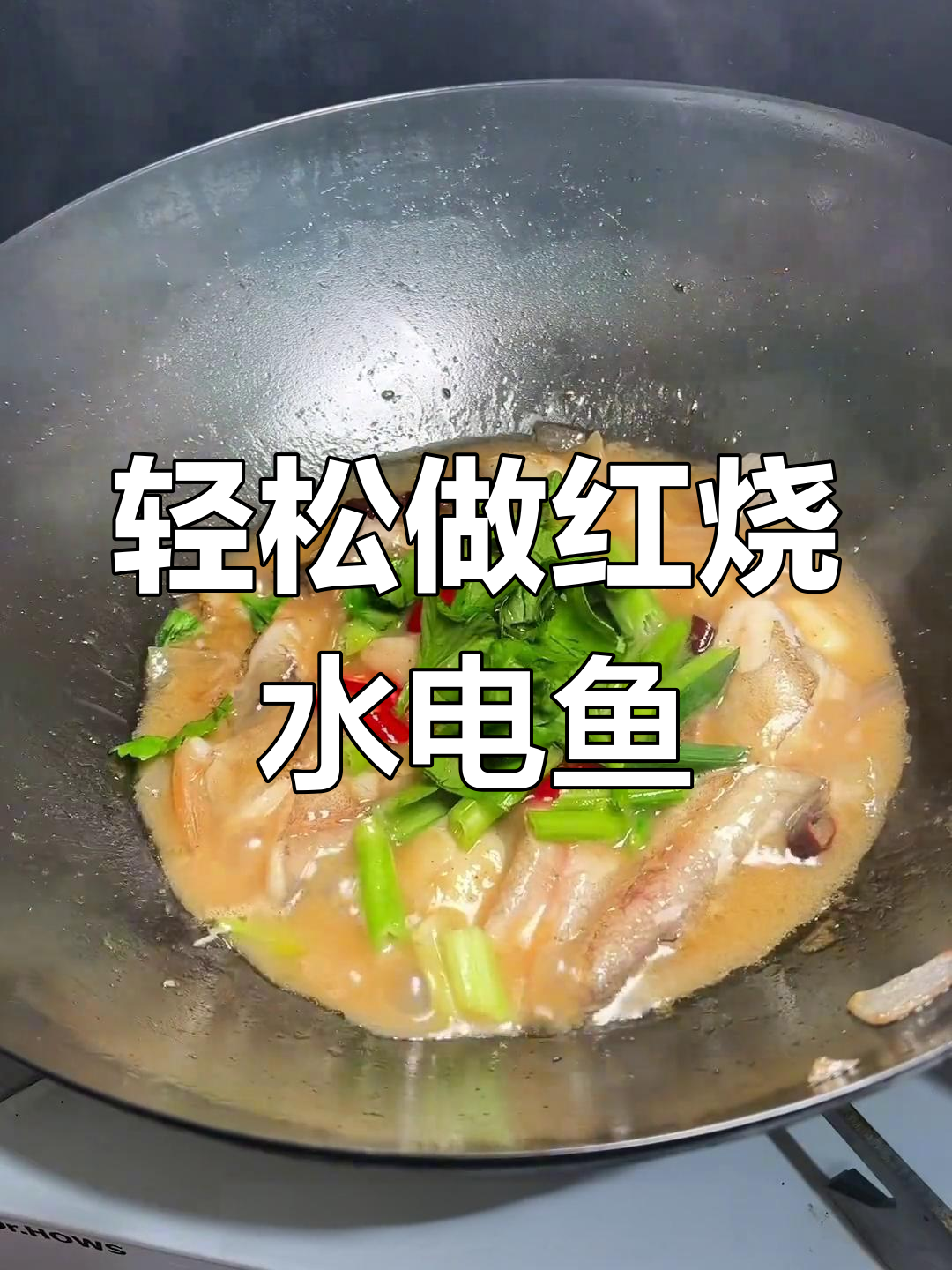 红烧水电鱼的做法