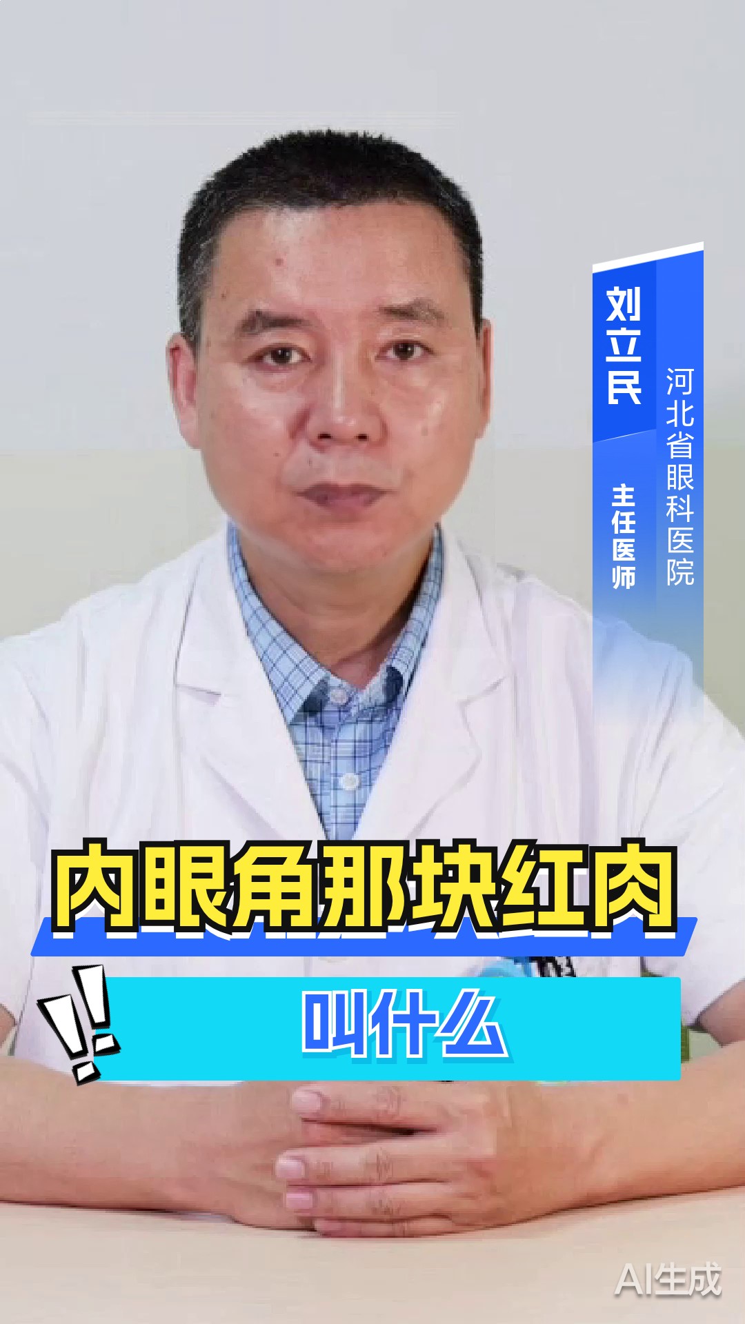 内眼角那块红肉叫什么