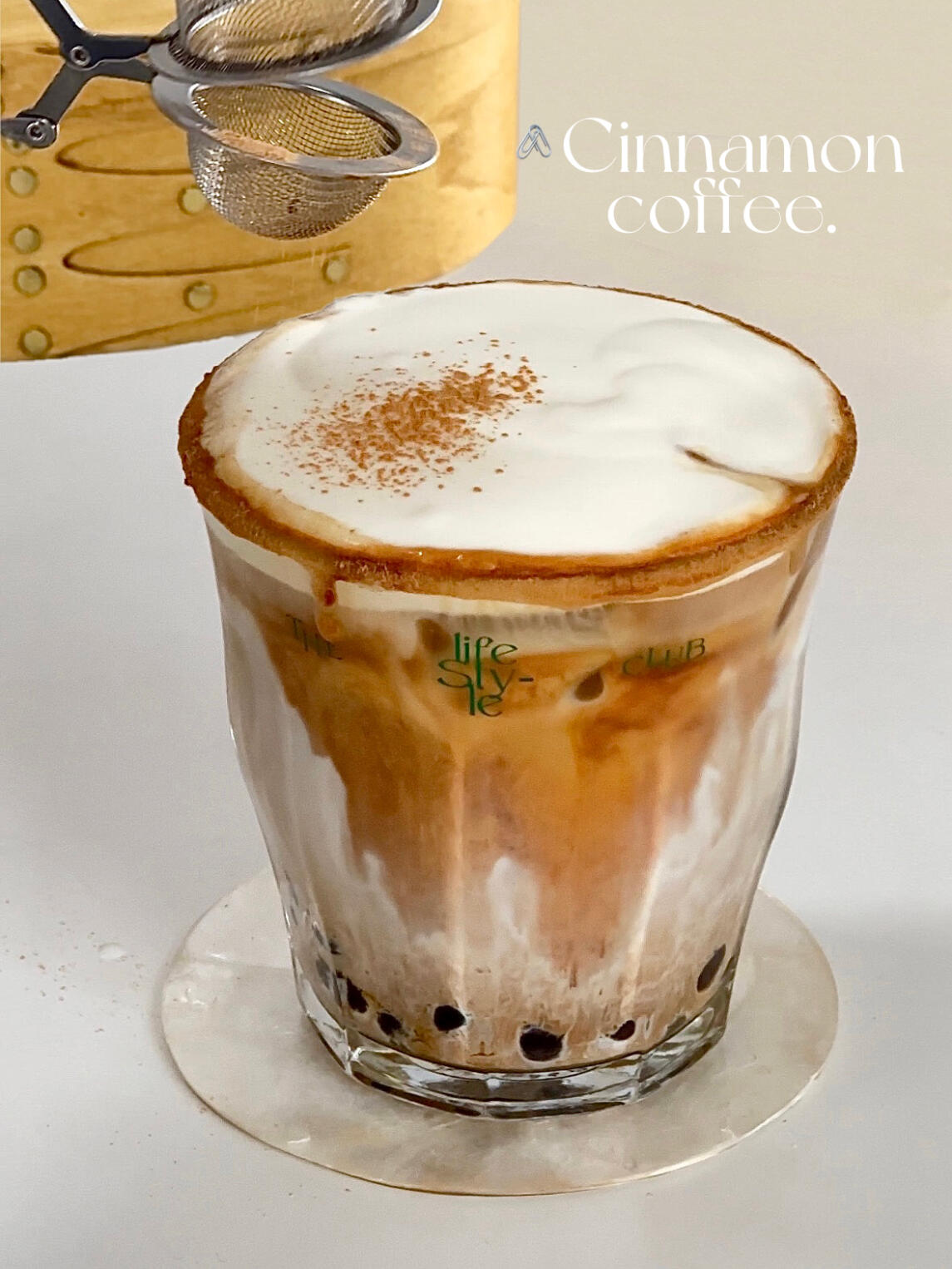 肉桂的宝藏喝法黑糖肉桂拿铁像喝奶茶