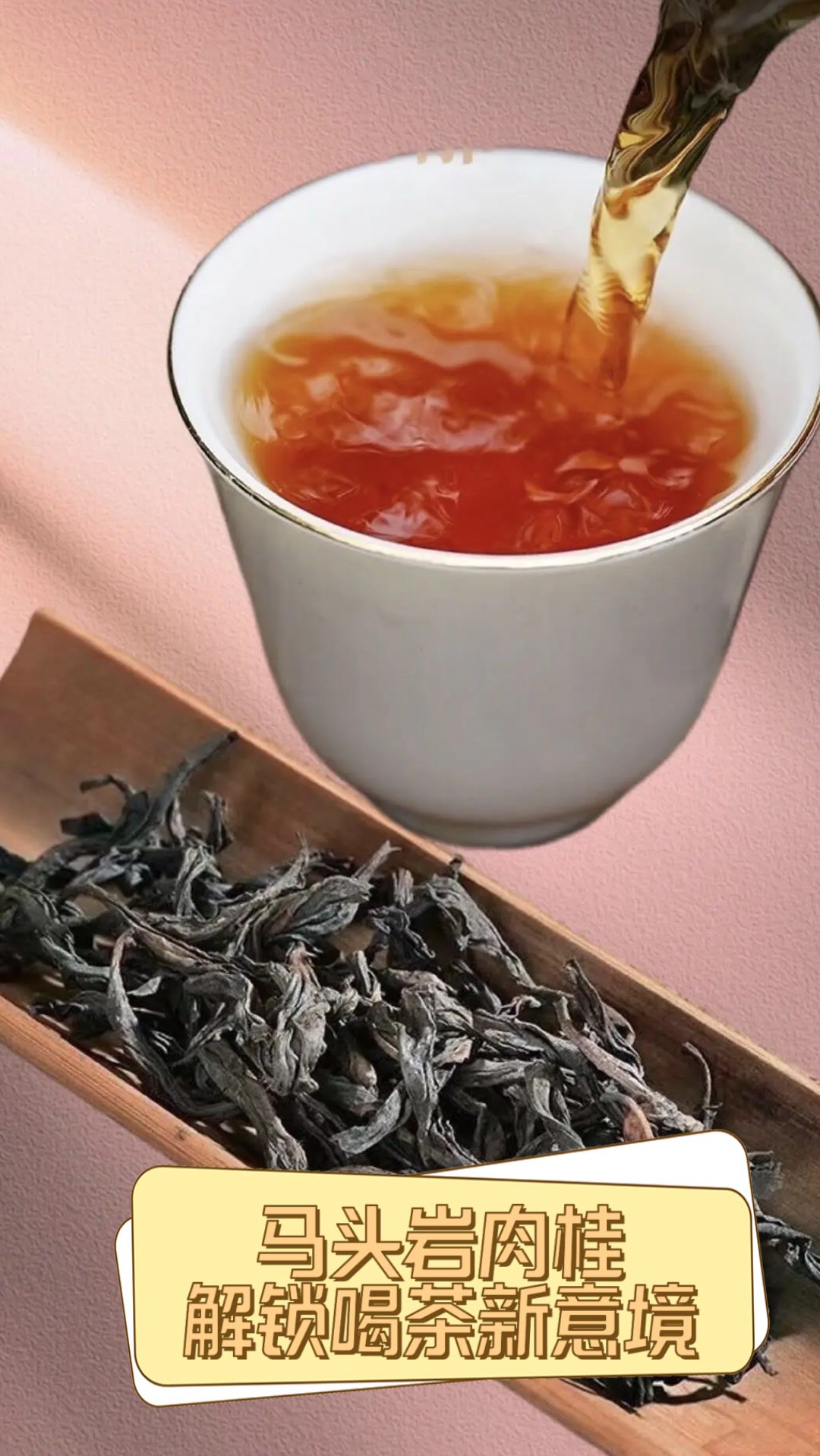马头岩肉桂，解锁喝茶新意境