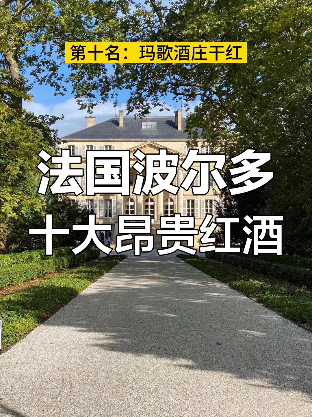 2022年波尔多最贵葡萄酒榜单,第一名竟是这款酒