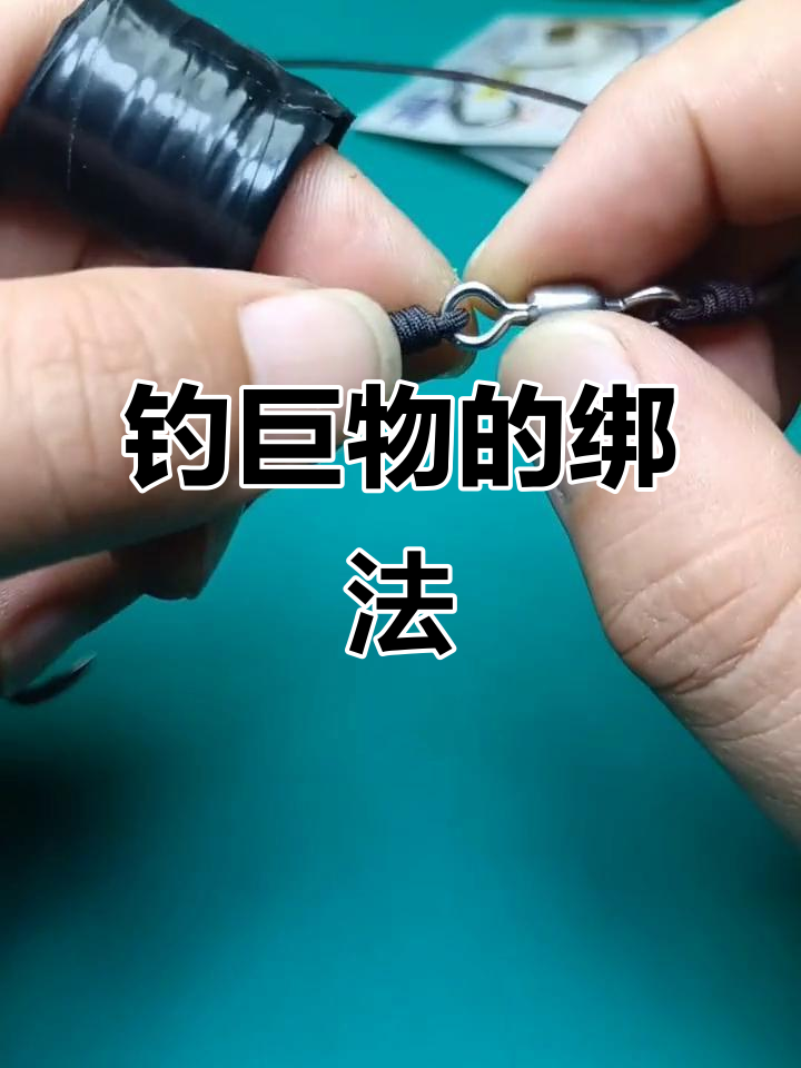 巨物钓鱼技巧大揭秘：如何绑钩、收线，避免断竿