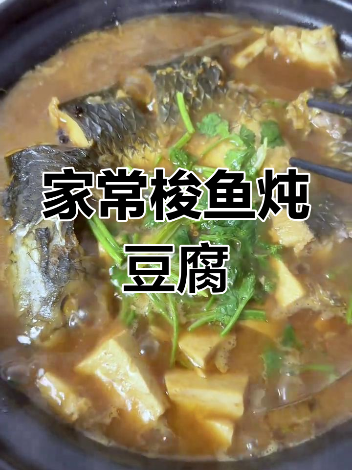 新鲜梭鱼炖豆腐,鲜嫩美味不腥