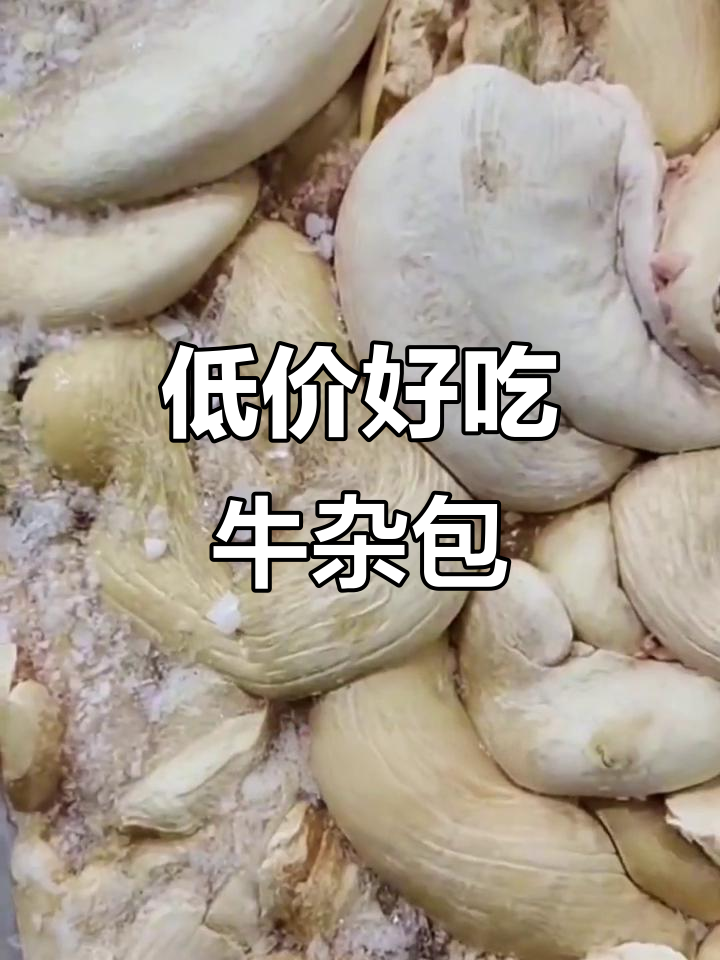 牛杂包爆炒新做法,成本低又美味