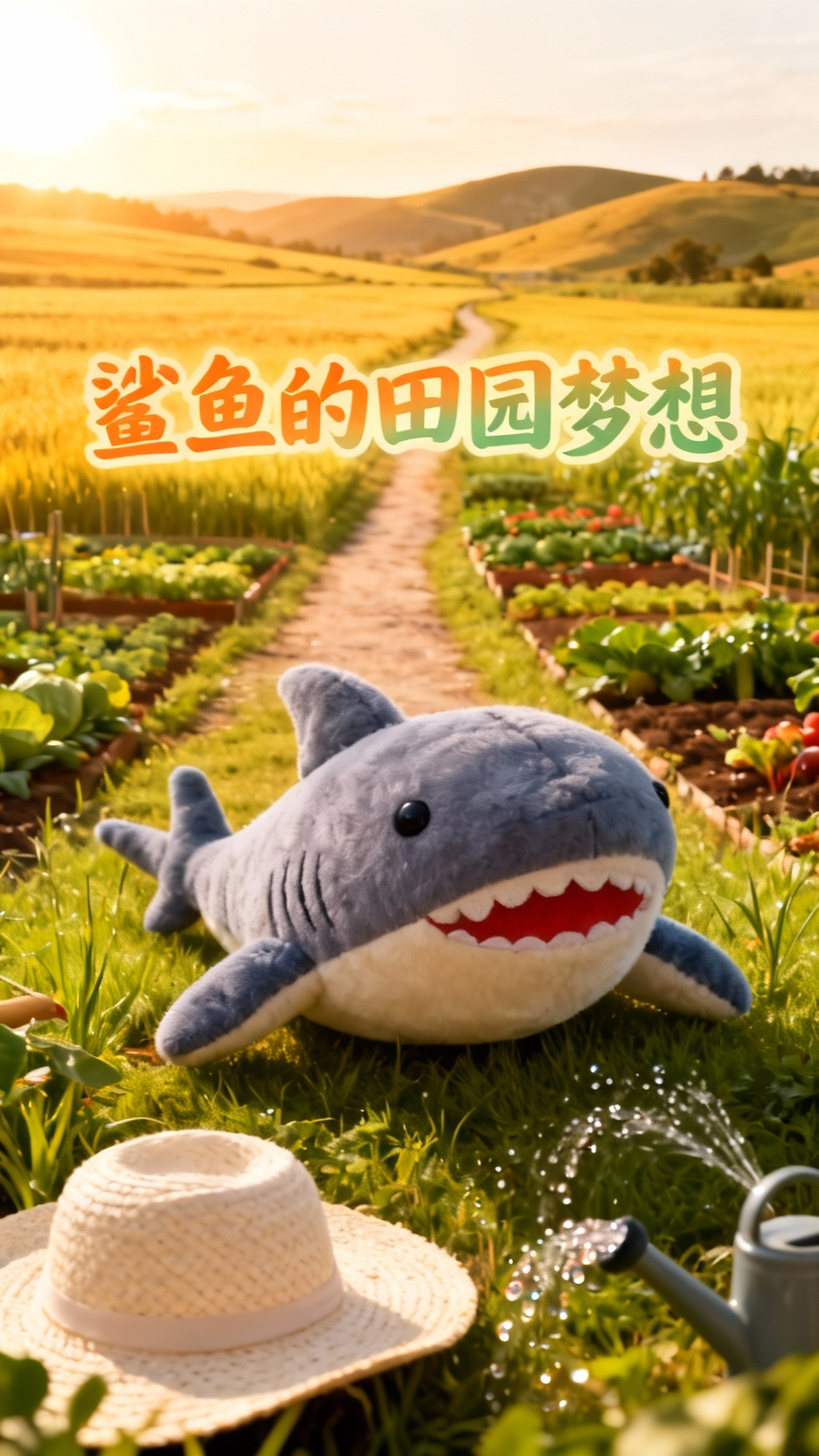大鲨鱼的菜园奇遇记