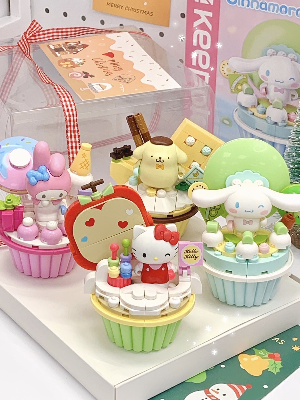 沉浸式制作三丽鸥纸杯蛋糕