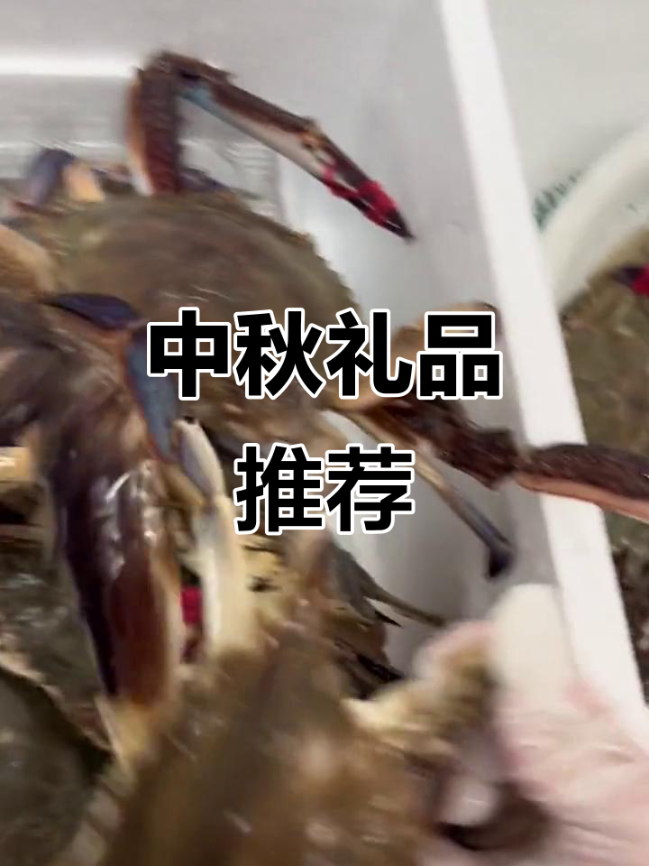 中秋送礼,精选大闸蟹与鲜活基围虾,高铁直达!