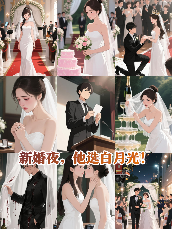 婚宴秒变白月光生日宴，她当场撕婚纱走人！