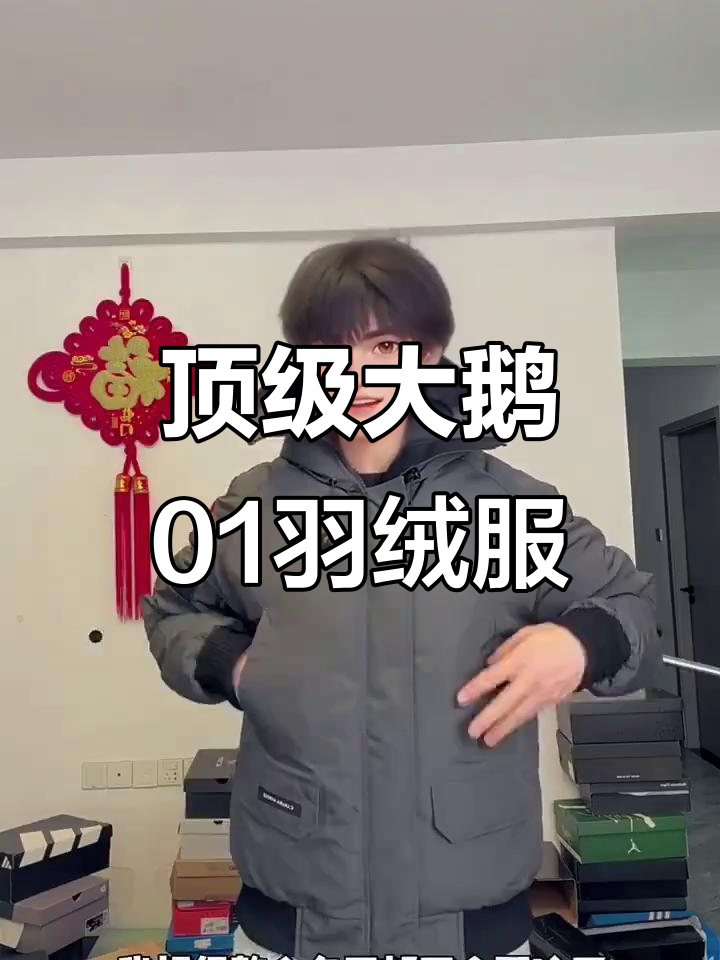 大鹅01羽绒服全新细节解析,保暖又时尚