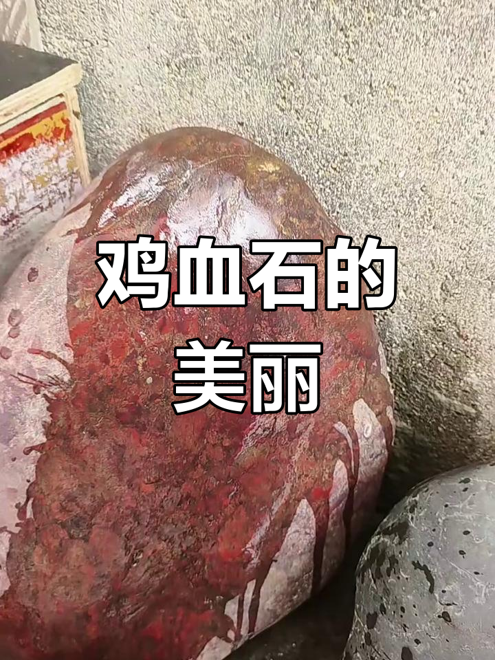 鸡血石重达七八十斤,雕琢成手镯吊牌,美得令人陶醉