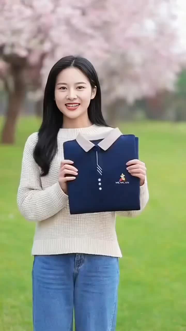 #polo衫 #polo衫穿搭 #面料柔软舒适 #长袖t恤 #品质男装