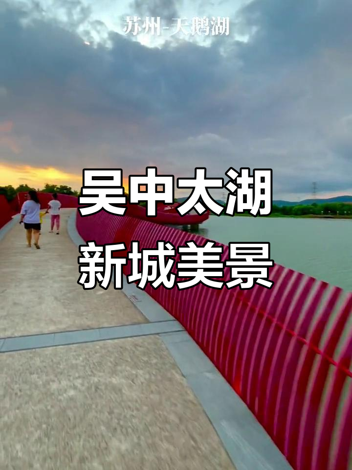 苏州吴中太湖新城:天鹅湖公园的美丽风景与等待的故事