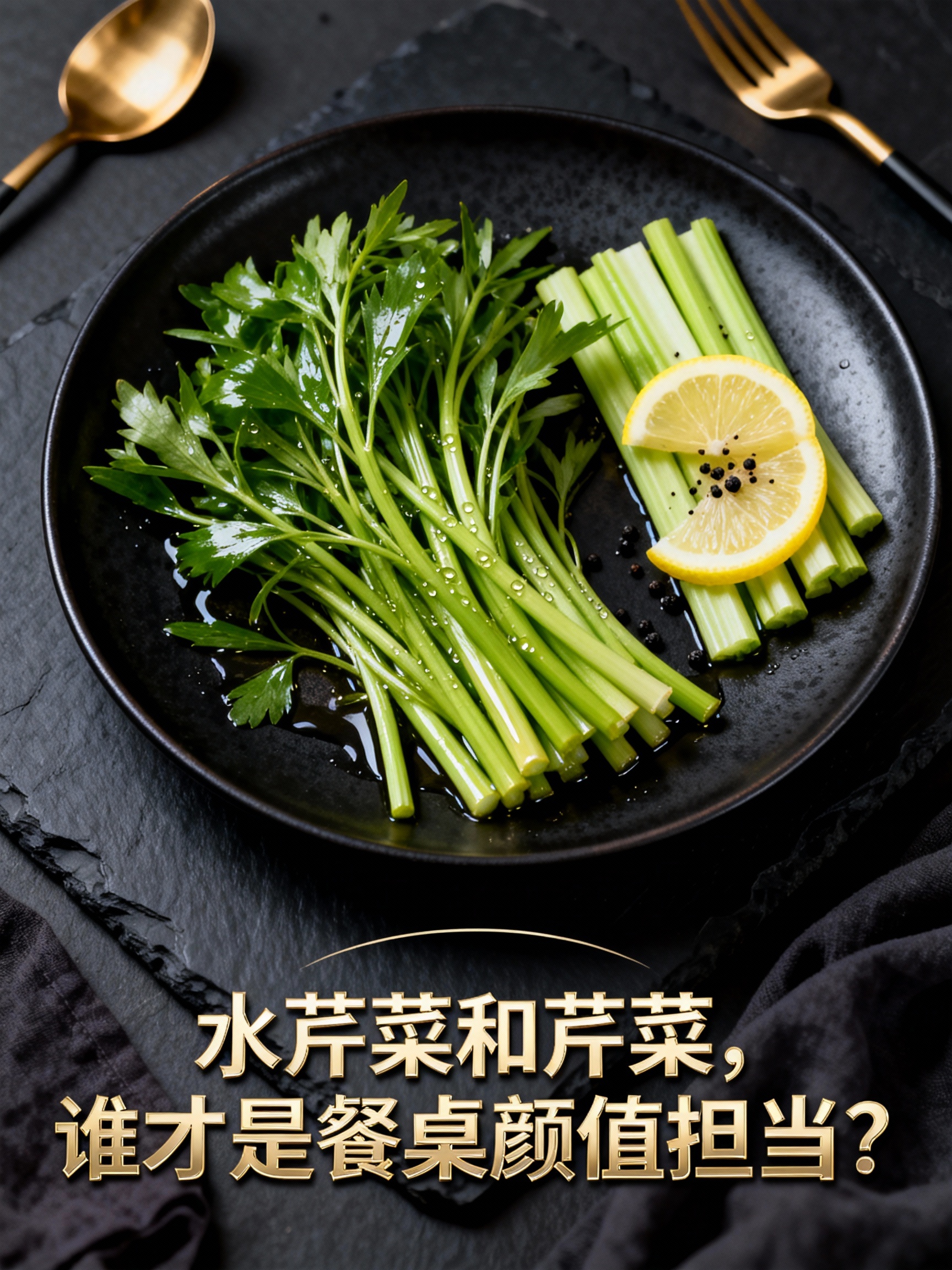 水芹菜和芹菜，谁才是餐桌颜值担当？