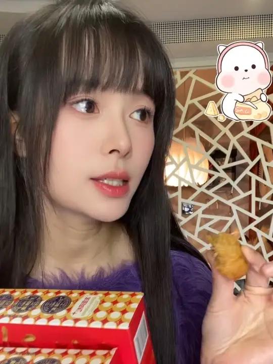 这个肉松饼太好吃啦